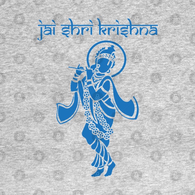 Jai Shri Krishna by BhakTees&Things